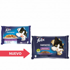 Purina Felix Selecciones Favoritas en Gelatina