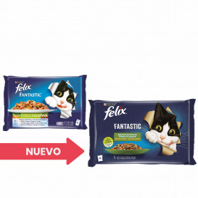 Purina Felix Selección de Verduras en Gelatina