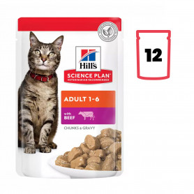 Hill's Science Plan Feline Adult con Ternera (Bolsita)