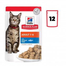 Hill's Science Plan Feline Adult con Pescado Azul (Bolsita)