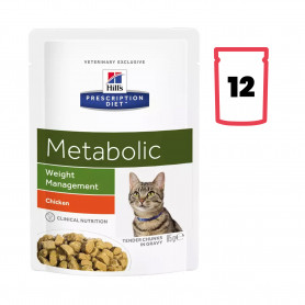 Hill's Prescription Diet Metabolic alimento para gatos con Pollo -...