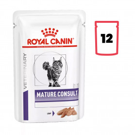 Royal Canin Mature Consult Alimento Húmedo para Gatos en Salsa