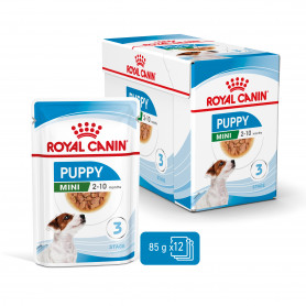 Royal Canin Mini Puppy comida húmeda para cachorro de razas tamaño...