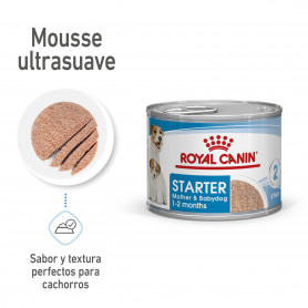 Royal Canin Starter Mousse comida húmeda para cachorro de primera edad