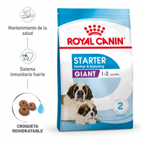Royal Canin Giant Starter pienso para cachorros y madres lactantes...