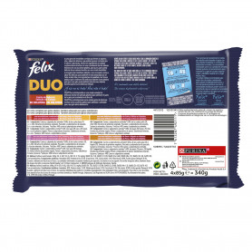 Purina Félix Fantastic Duo delicious con Carne