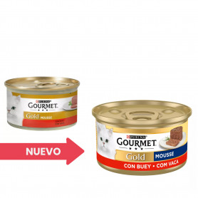 Purina Gourmet Gold Mousse Buey