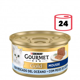 Purina Gourmet Gold Mousse Pescado