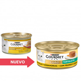 Purina Gourmet Gold Tartelette con Pollo y Zanahoria