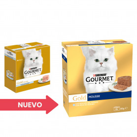Purina Gourmet Gold Mousse con Pescado del Océano