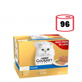 Purina Gourmet Gold Mousse Pack Surtido 96x85g