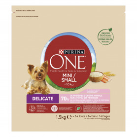 Purina One Mini Delicate Salmón y Arroz
