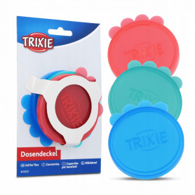 Trixie Tapa para Botes de Alimento Húmedo 3 unidades