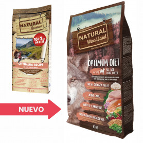 Natural Woodland Receta Optimum Diet Large Breed