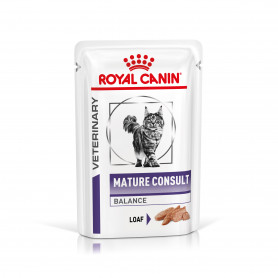 Royal Canin Mature Consult Balance Alimento Húmedo para Gatos en Paté