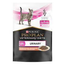 Purina Veterinary Diets Feline UR Urinary Sobres Salmón