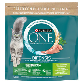 PURINA ONE Bifensis Interior rico en Pavo y Cereales