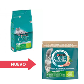 PURINA ONE Bifensis Interior rico en Pavo y Cereales