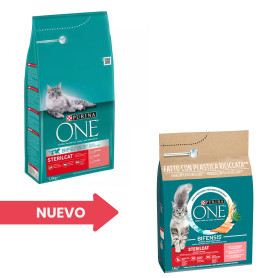 Purina One Bifensis Esterilizados rico en Salmón y Trigo