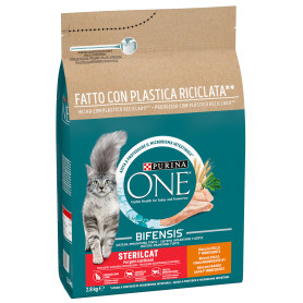 PURINA ONE  Bifensis Esterilizado rico en Pollo y Trigo