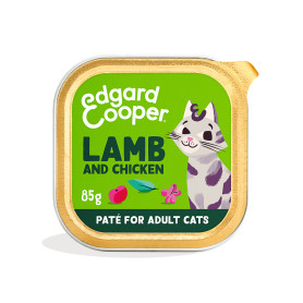 Edgard & Cooper, pack 16 tarrinas sin cereales con cordero y pollo...