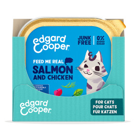 Edgard & Cooper, pack 16 tarrinas sin cereales con Salmón con...