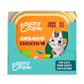 Edgard & Cooper, pack 16 tarrinas sin cereales con pollo ecológico...