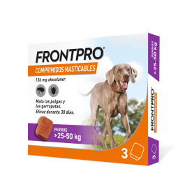 Frontpro 3 Comprimidos Masticables Antiparasitarios para Perros