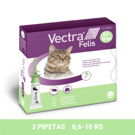 Vectra Felis Pipeta antiparasitaria para gatos