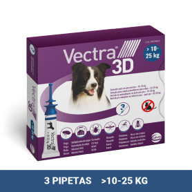 Vectra 3D Pipetas antiparasitarias para perros