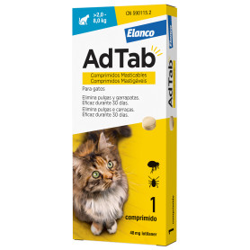 AdTab Comprimidos masticables antiparasitarios para gatos