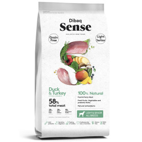 Dibaq Sense Dog Grain Free Pato&Pavo Light&Senior