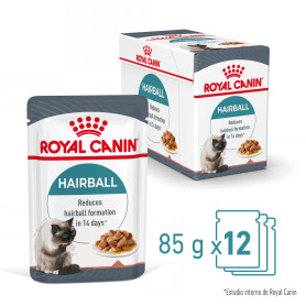 Royal Canin Hairball Care comida húmeda en salsa gato adulto para...