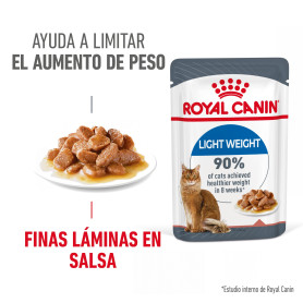 Royal Canin Light Weight Care comida húmeda en salsa gato adulto...