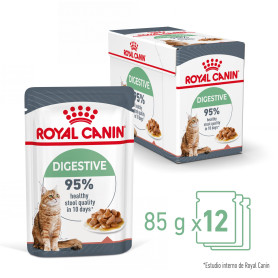 Royal Canin Digestive Care comida húmeda en salsa gato adulto con...