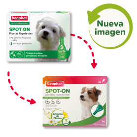 Beaphar Pipetas repelentes antiparasitarias naturales