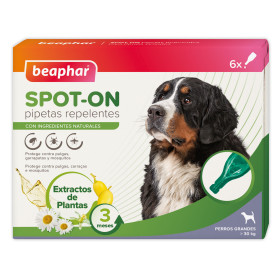Beaphar Pipetas Repelentes Antiparasitarias Perros Grandes (+30kg)