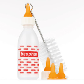 Kit: Biberón + 4 Tetinas + Limpiador