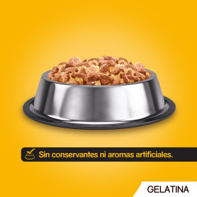 Pedigree Comida húmeda para Perros en Gelatina Sabores Pollo y...