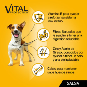 Pedigree Comida húmeda Perros Sabor Pollo y Buey con Verduras en...