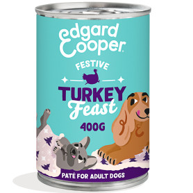 Lata comida húmeda de Pavo para Perros 