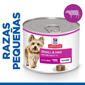 Hill's Science Plan Canine Mature Mousse Small & Mini Ternera 