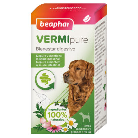 Beaphar Vermi Pure Antiparasitario interno para perros medianos y...