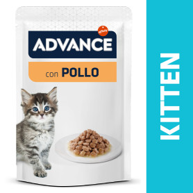 Advance Kitten Chicken Wet 