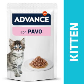 Advance Kitten Turkey Wet 