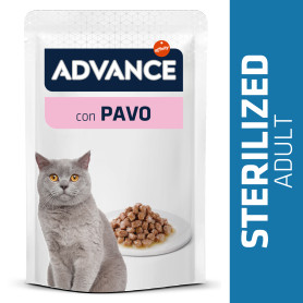 Advance Adult Cat Sterilized Turkey Wet