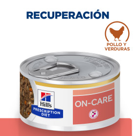 Hill's Prescription Diet On-Care estofado para gatos con pollo y...