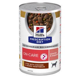 Hill's Prescription Diet On-Care estofado para perros con pollo y...