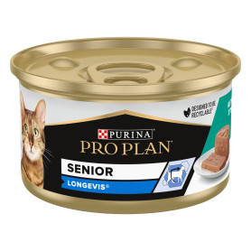 Purina Pro Plan Gato Senior 7+ Longevis Mousse con atún