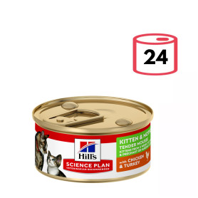Hill´s Sience Plan Kitten & Mother Mousse de pollo y pavo 